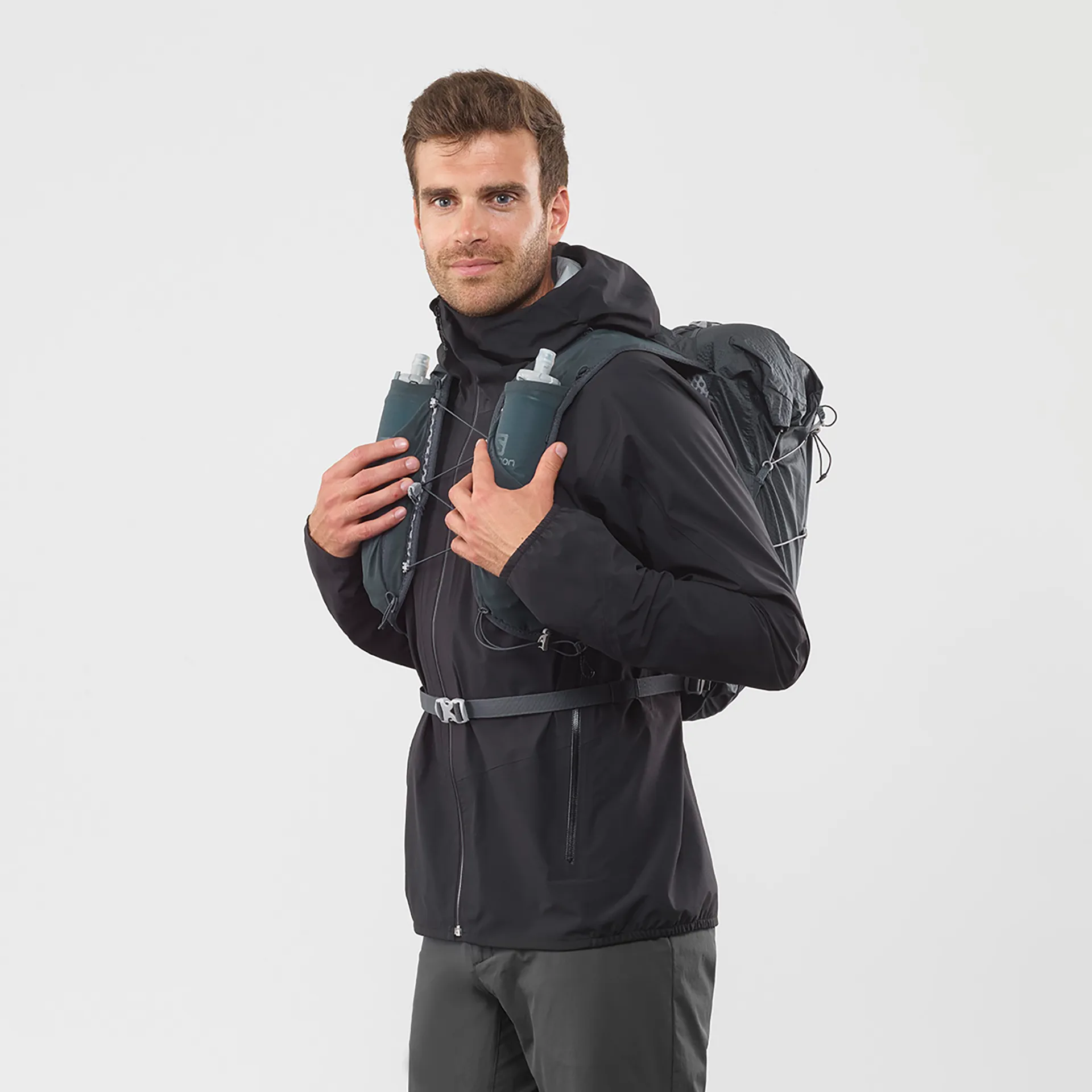 Salomon XA 25 Unisex Hiking Outdoor Rucksack Ebony/Black